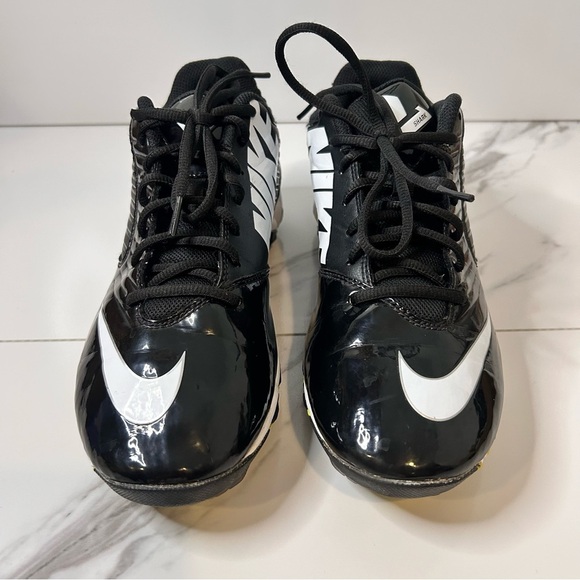 Nike FastFlex Black and White Athletic Shoes Size 8.5 - Picture 2 of 7